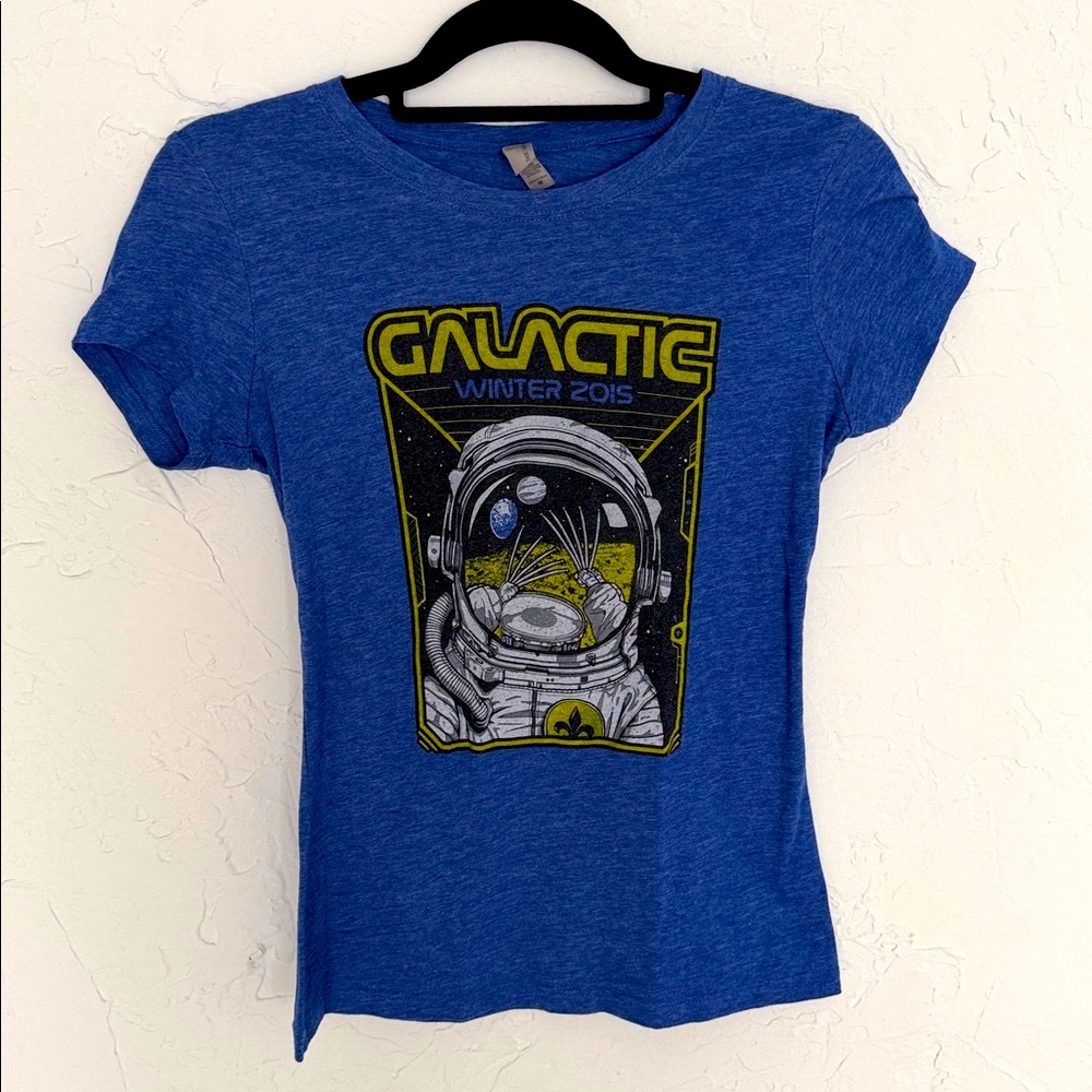 Galactic Band 2015 Tour Next Level Blue Tee - M